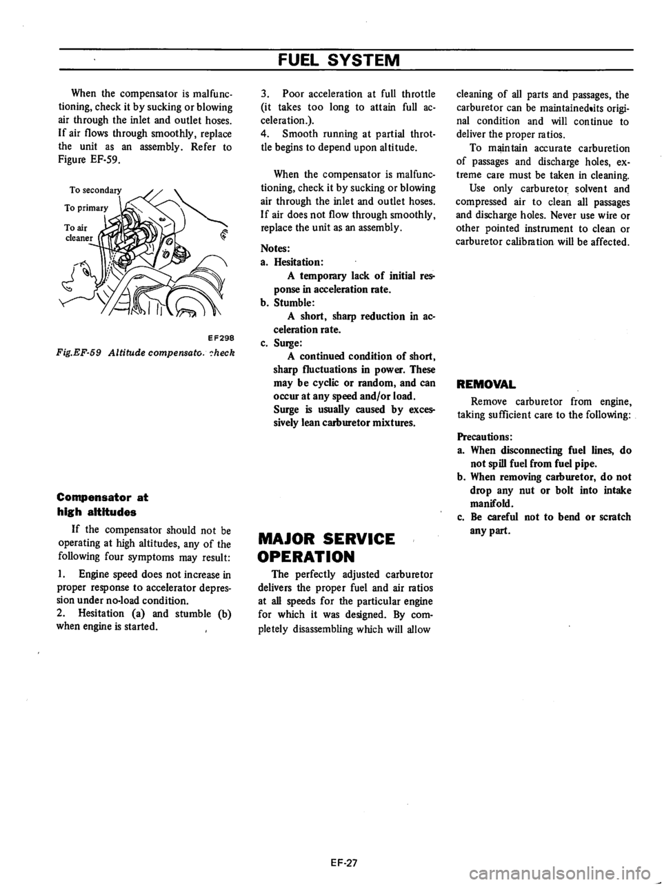 DATSUN 710 1976  Service Manual 
