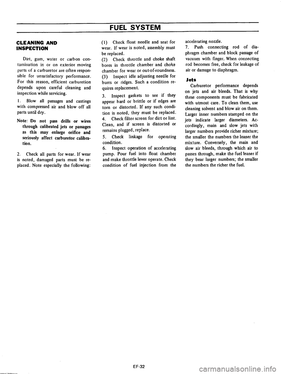 DATSUN 710 1976  Service Manual 
