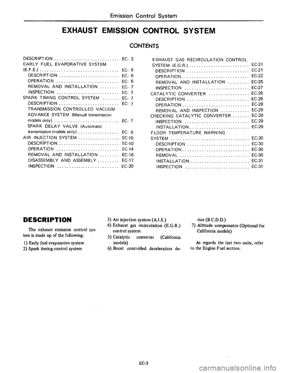DATSUN 710 1976  Service Manual 