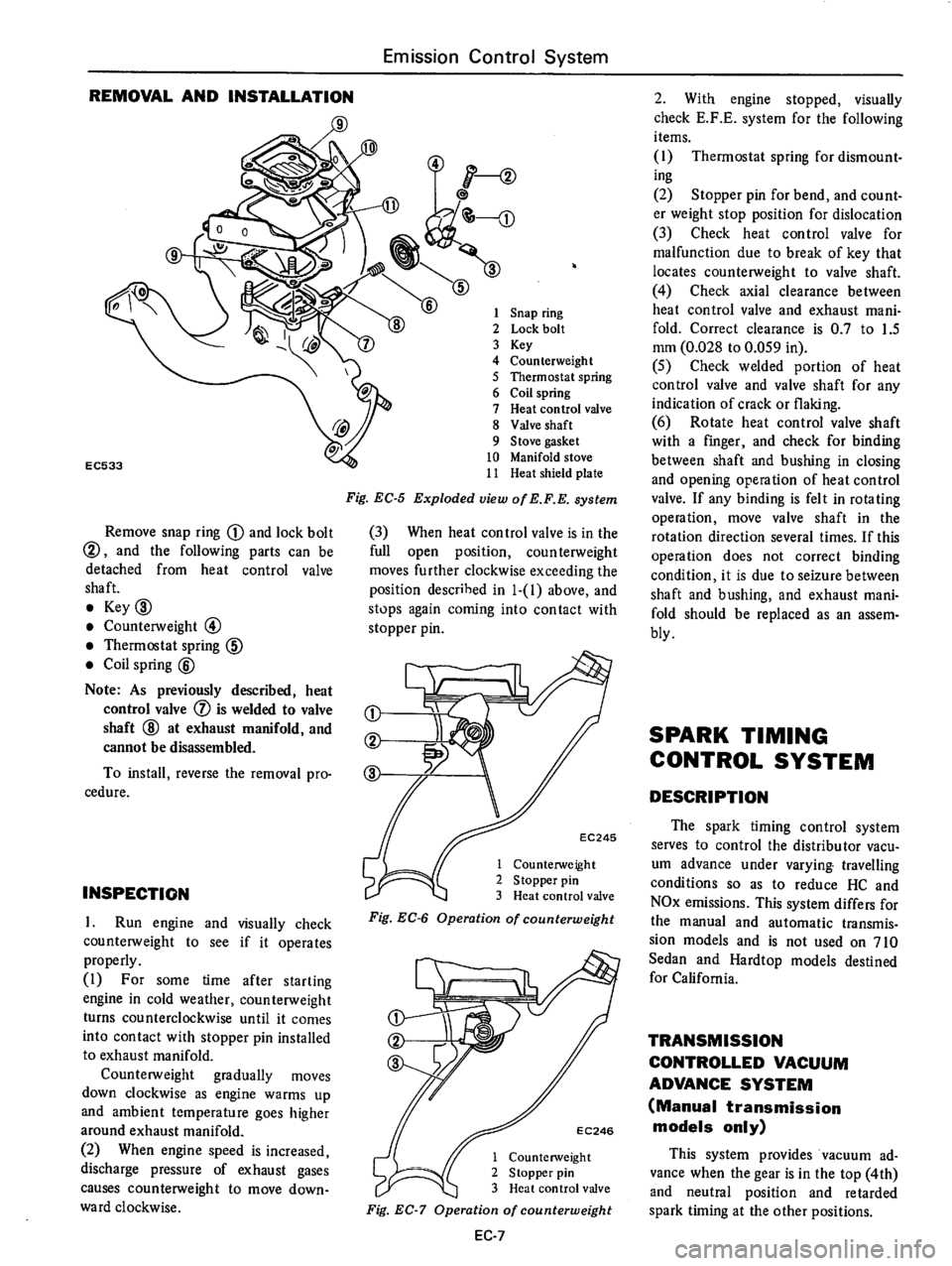 DATSUN 710 1976  Service Manual 