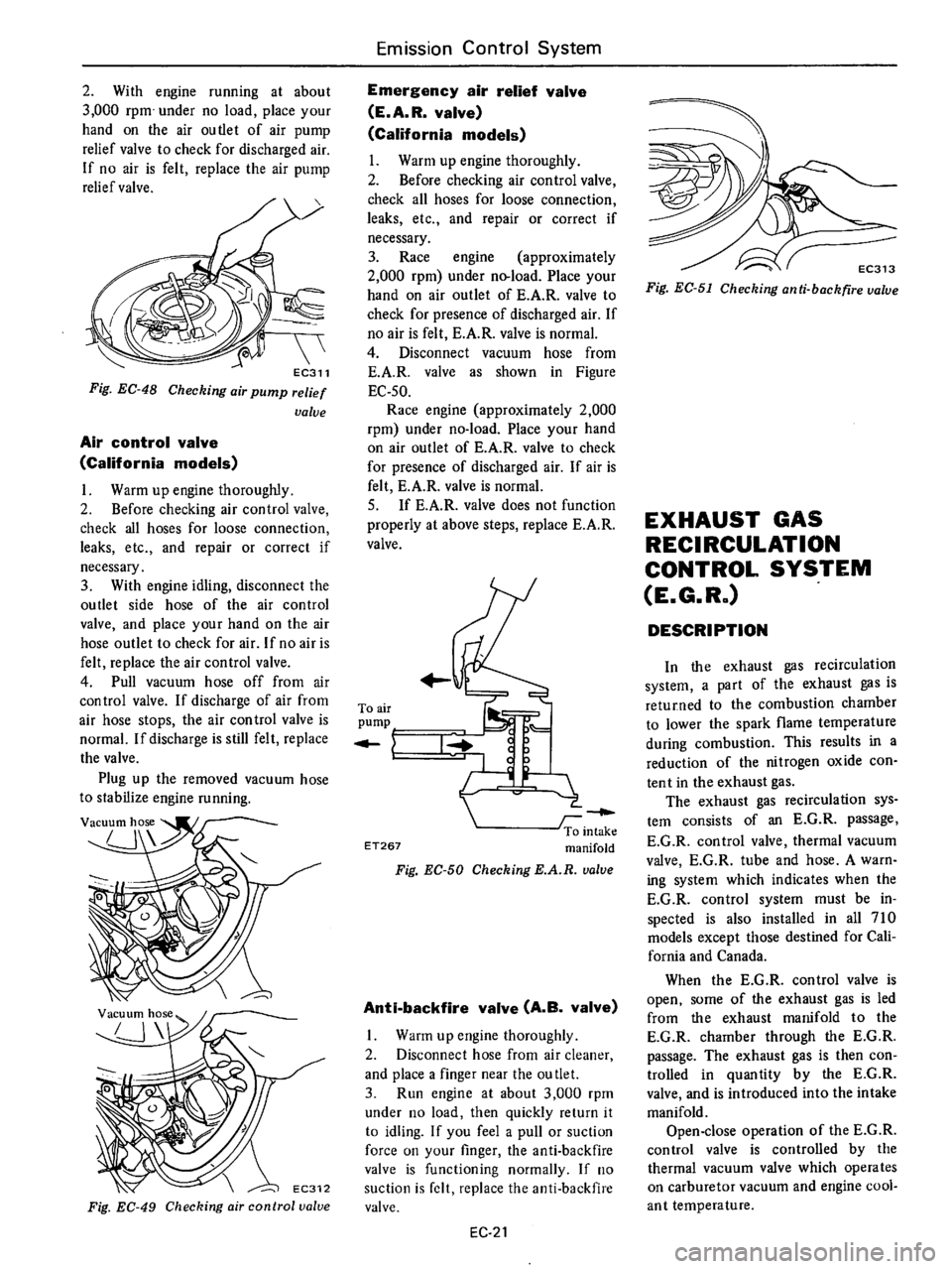 DATSUN 710 1976  Service Manual 