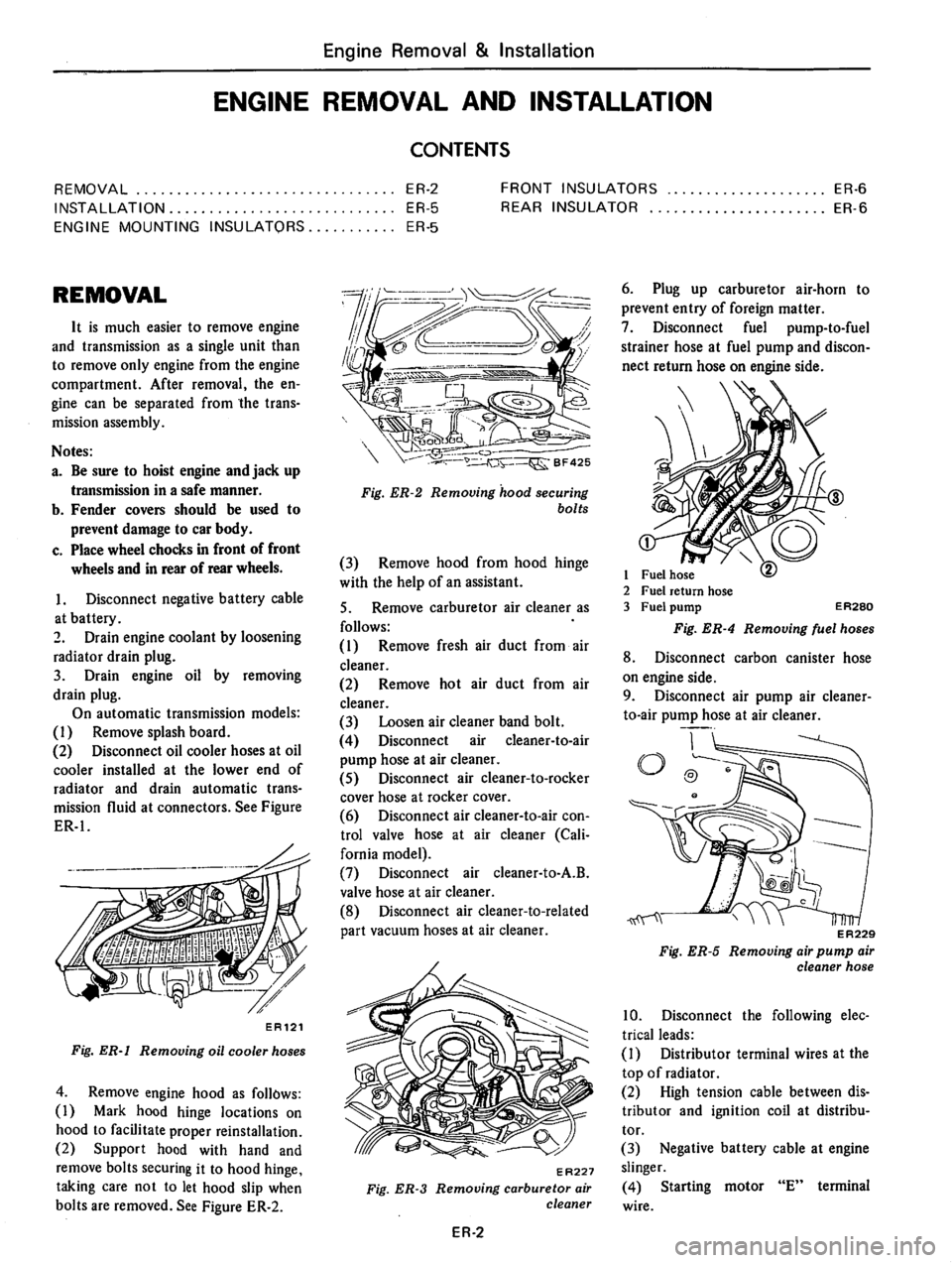 DATSUN 710 1976  Service Manual 