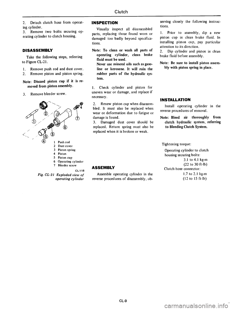 DATSUN 710 1976  Service Manual 
