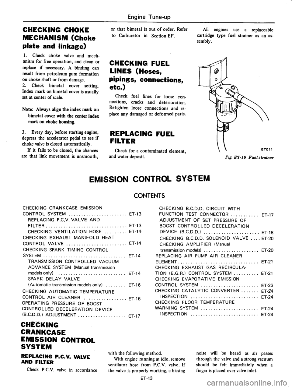 DATSUN 710 1976  Service Manual 
