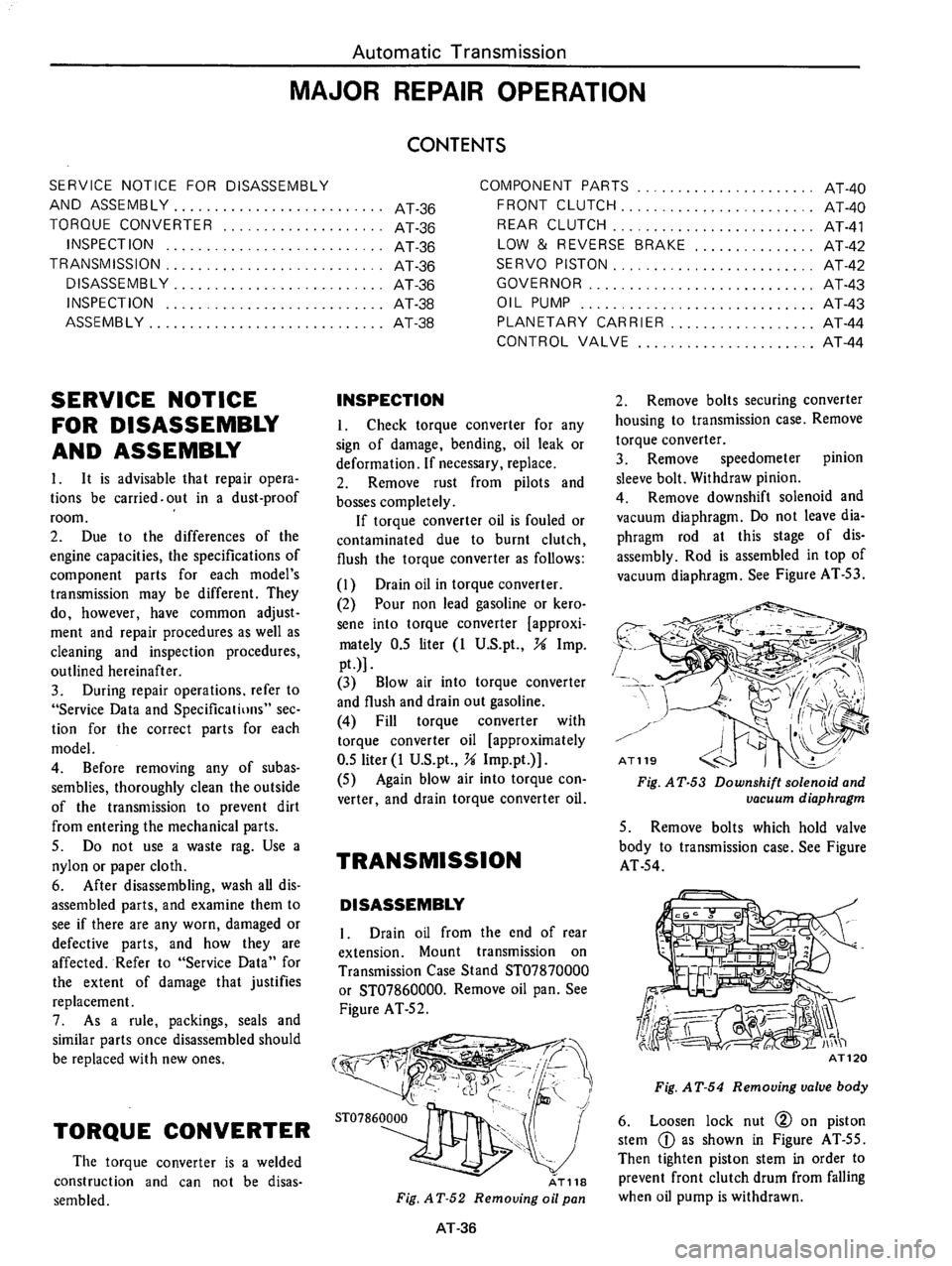 DATSUN 710 1976  Service Manual 