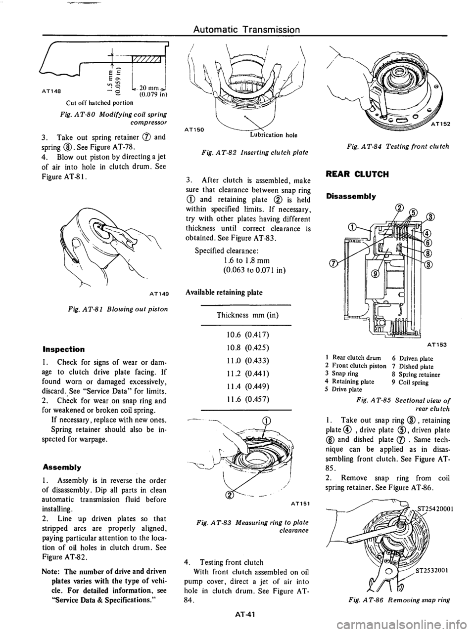 DATSUN 710 1976  Service Manual 