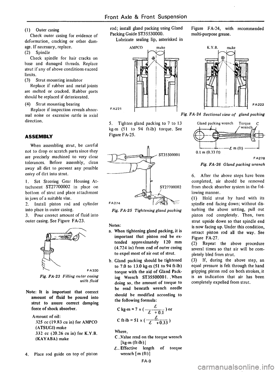 DATSUN 710 1976  Service Manual 