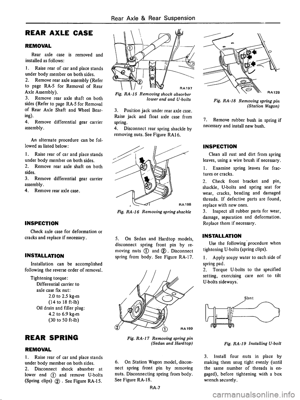DATSUN 710 1976  Service Manual 