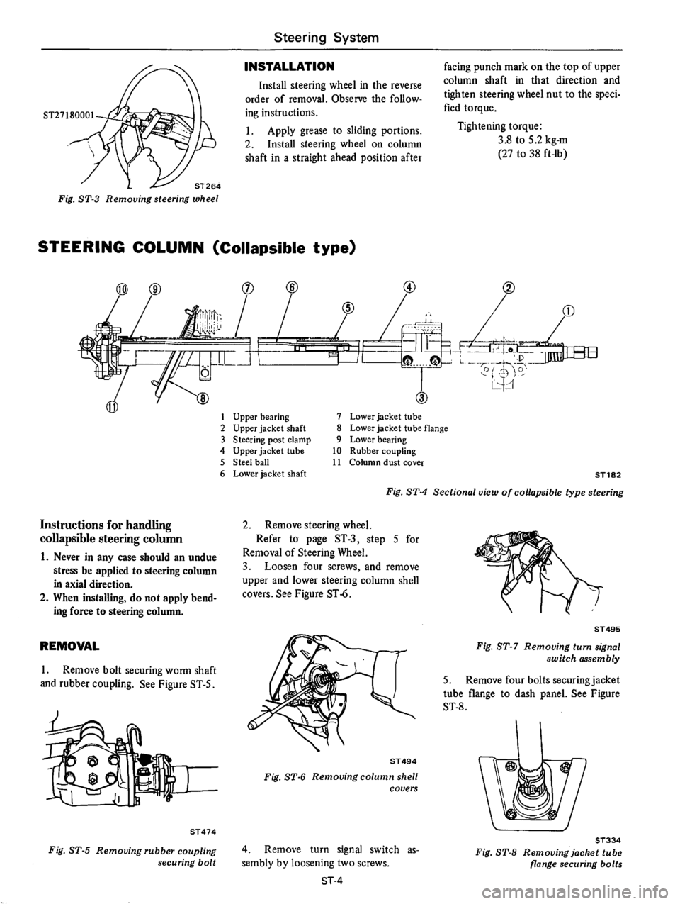 DATSUN 710 1976  Service Manual 