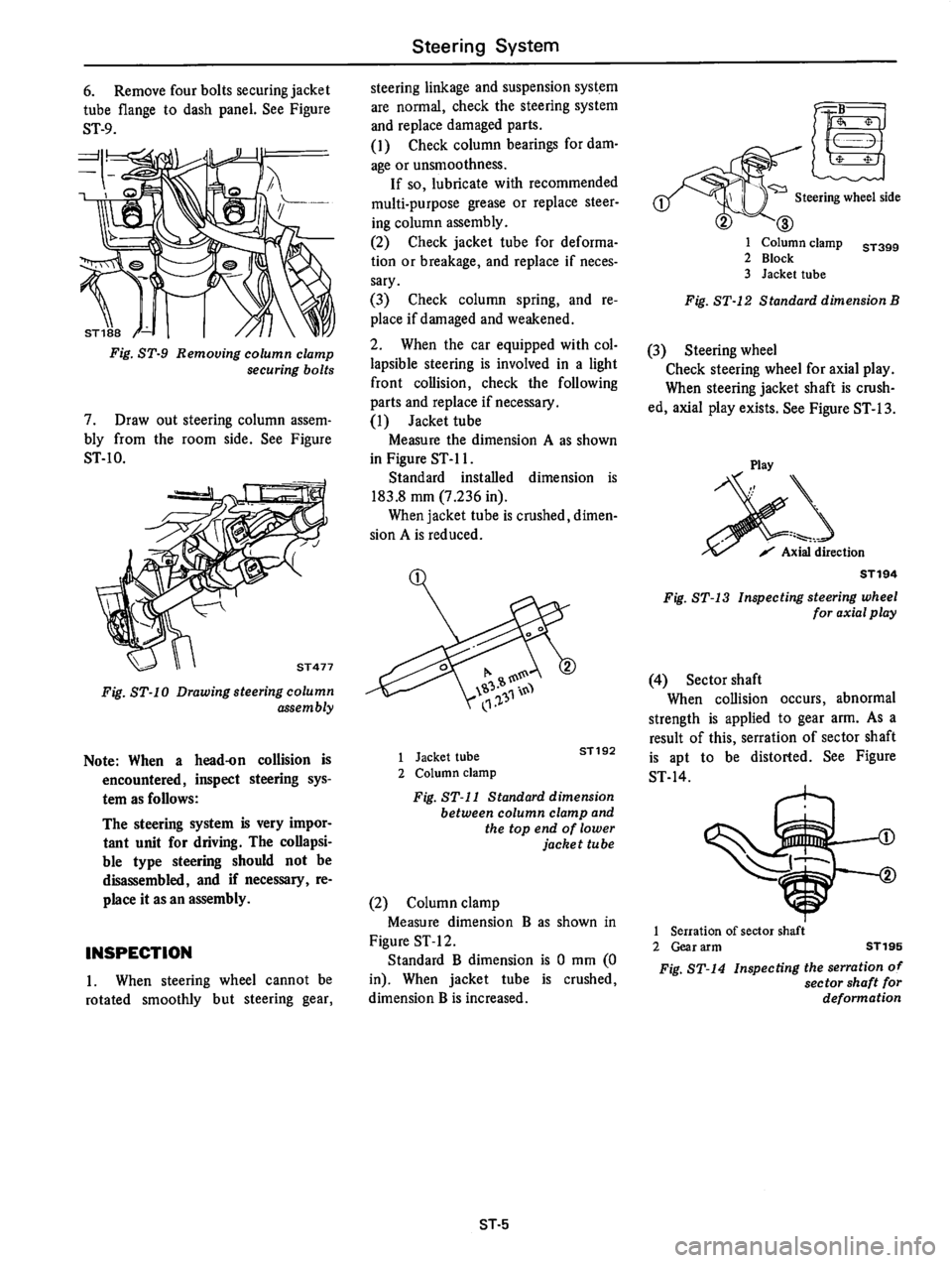 DATSUN 710 1976  Service Manual 