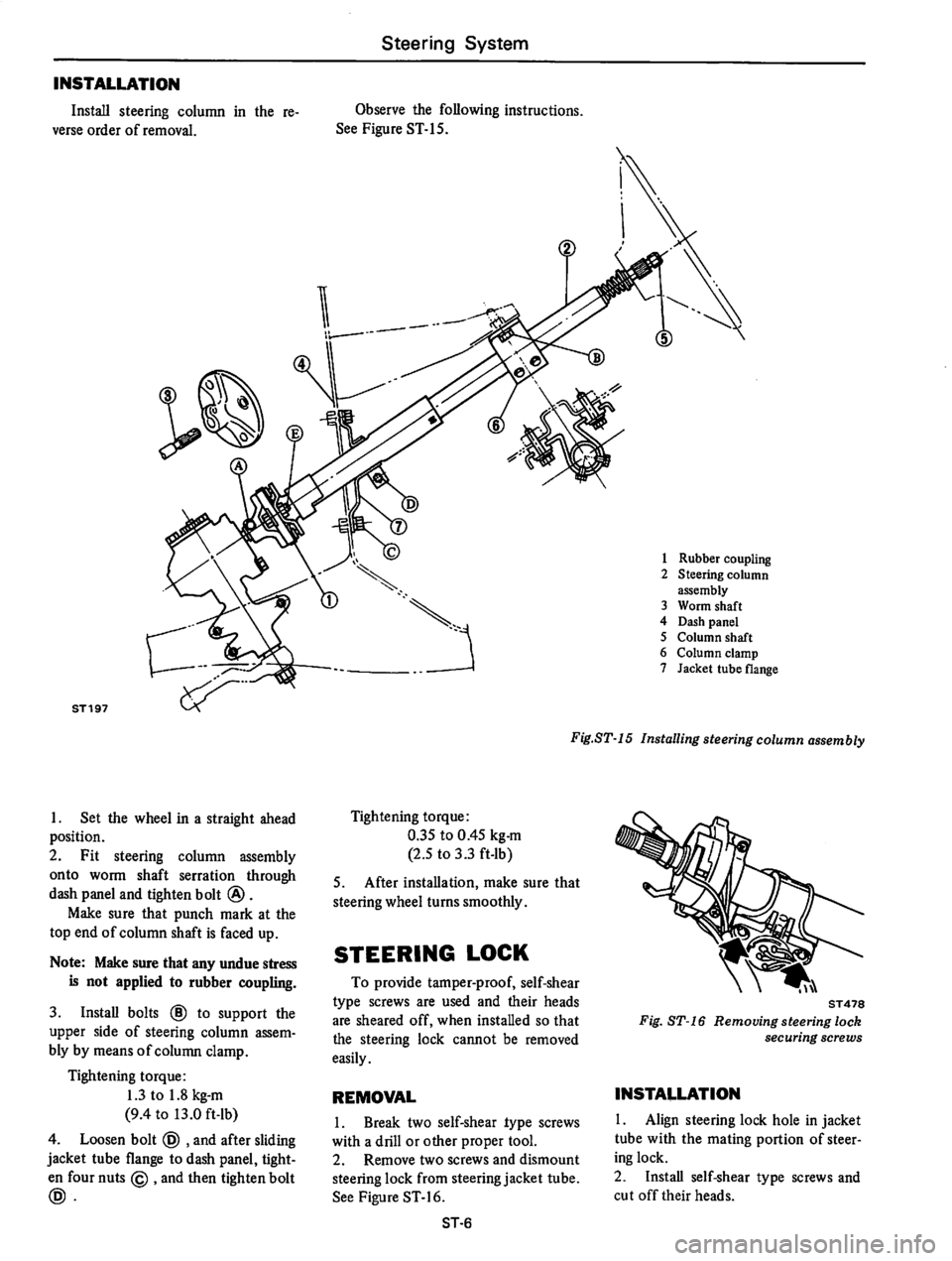 DATSUN 710 1976  Service Manual 