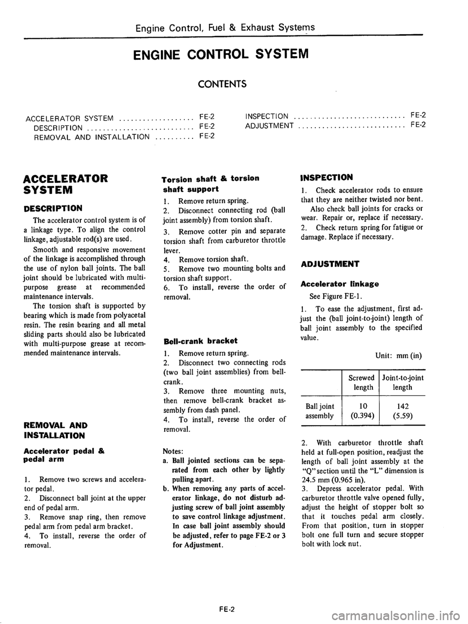 DATSUN 710 1976  Service Manual 