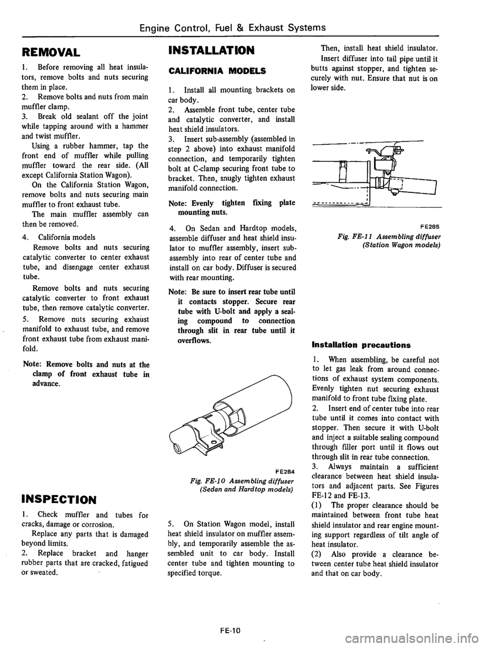 DATSUN 710 1976  Service Manual 