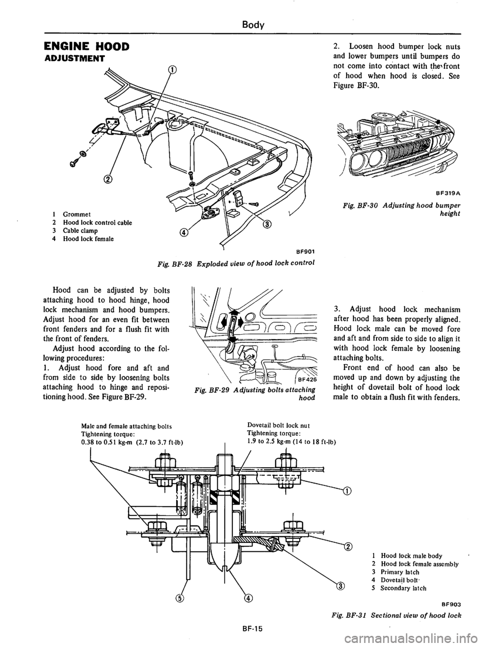 DATSUN 710 1976  Service Manual 