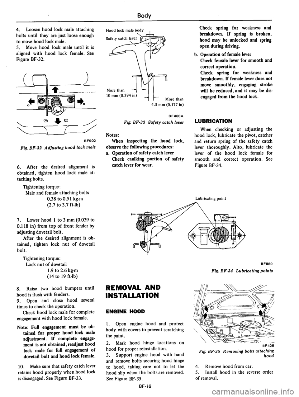 DATSUN 710 1976  Service Manual 