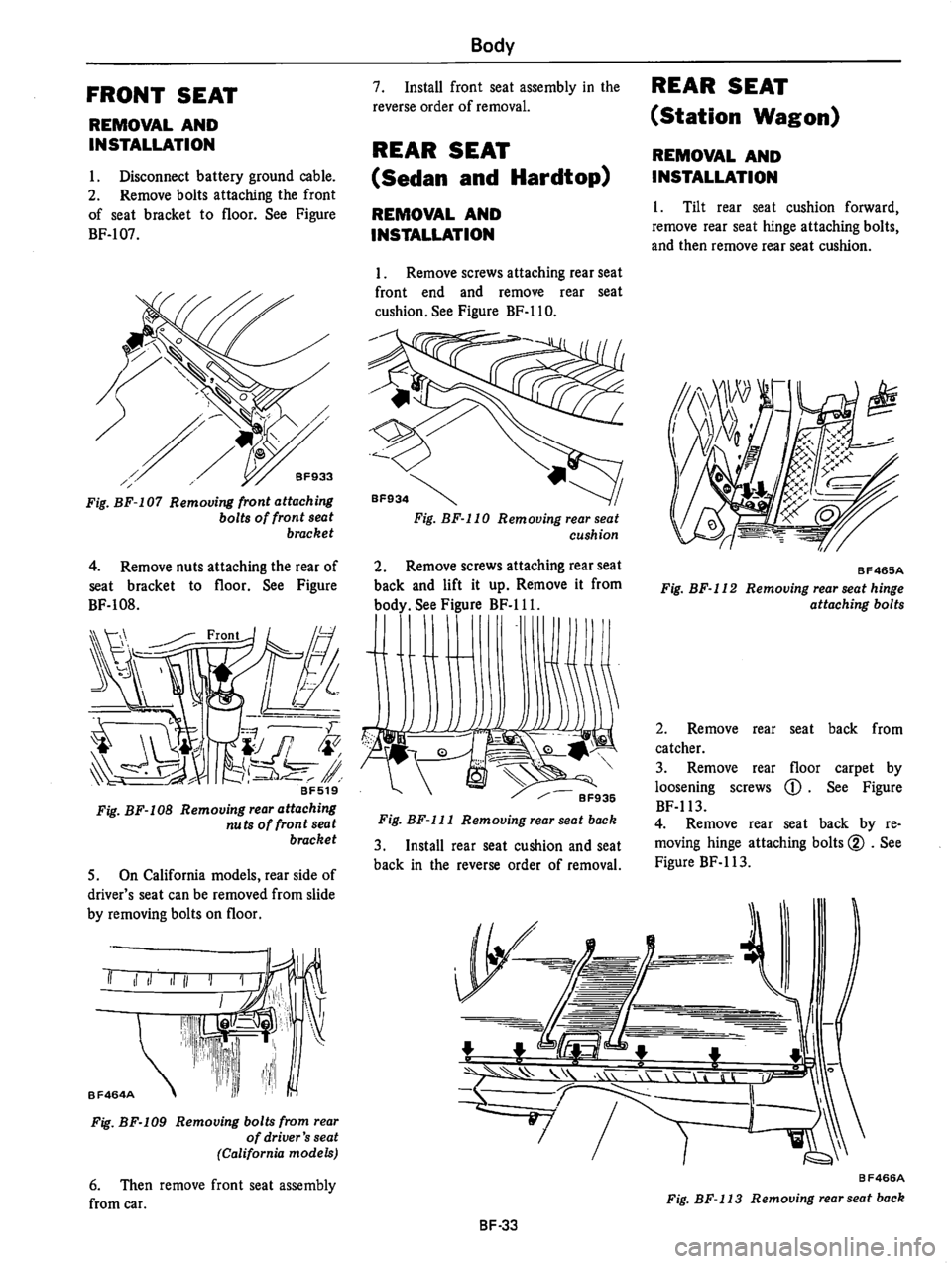 DATSUN 710 1976  Service Manual 