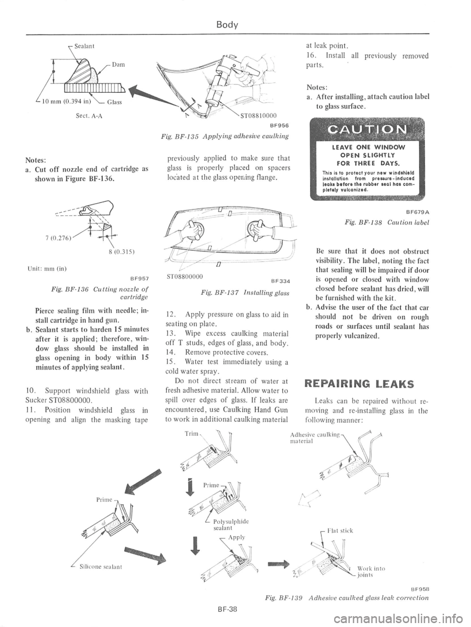 DATSUN 710 1976  Service Manual 
