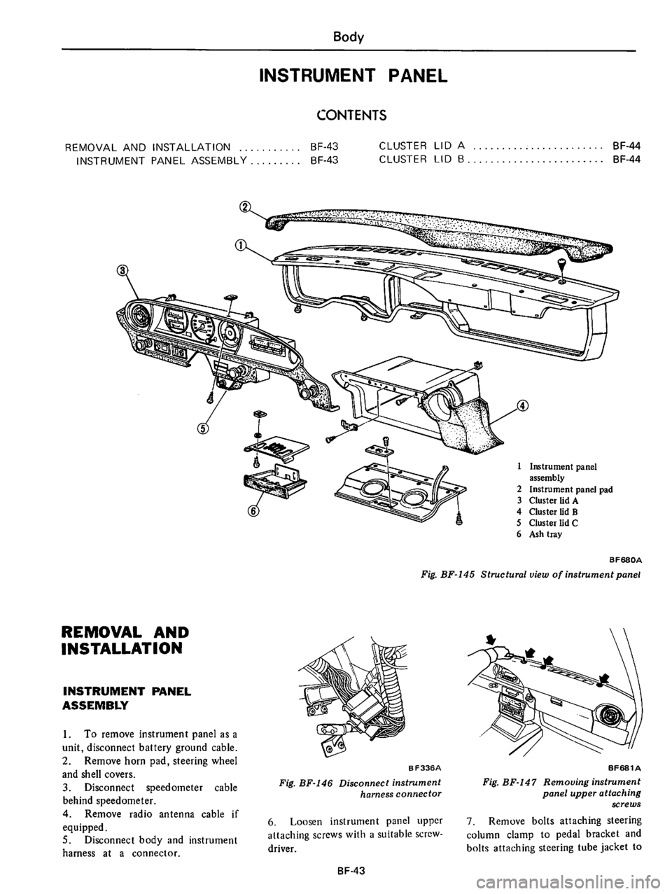 DATSUN 710 1976  Service Manual 