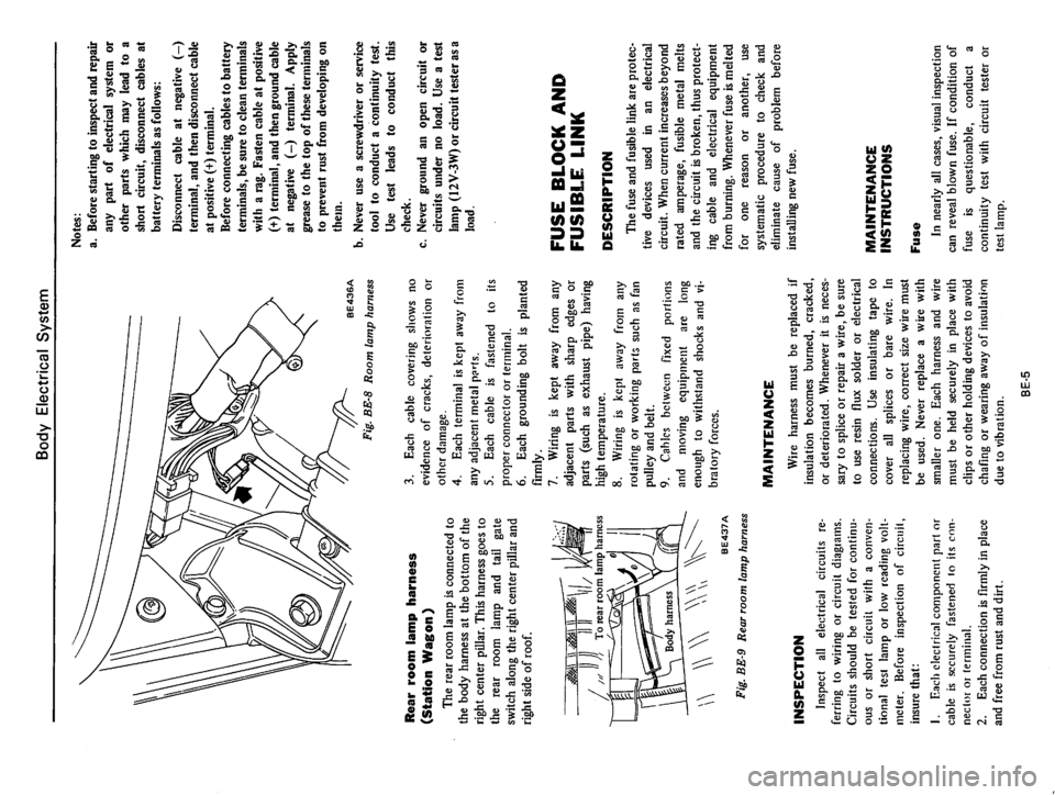 DATSUN 710 1976  Service Manual 