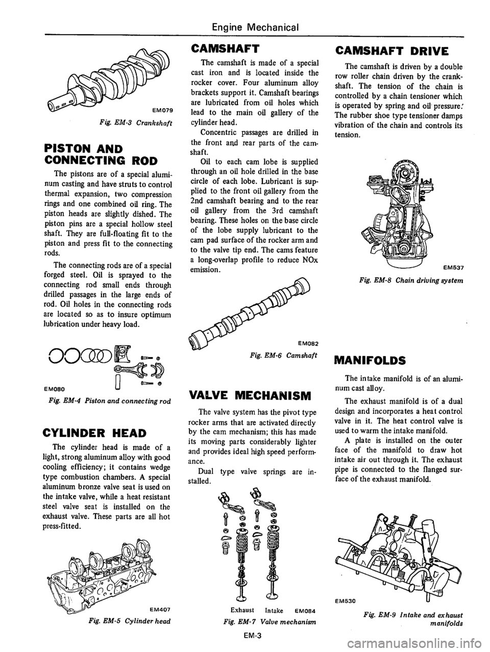 DATSUN 710 1976  Service Manual 