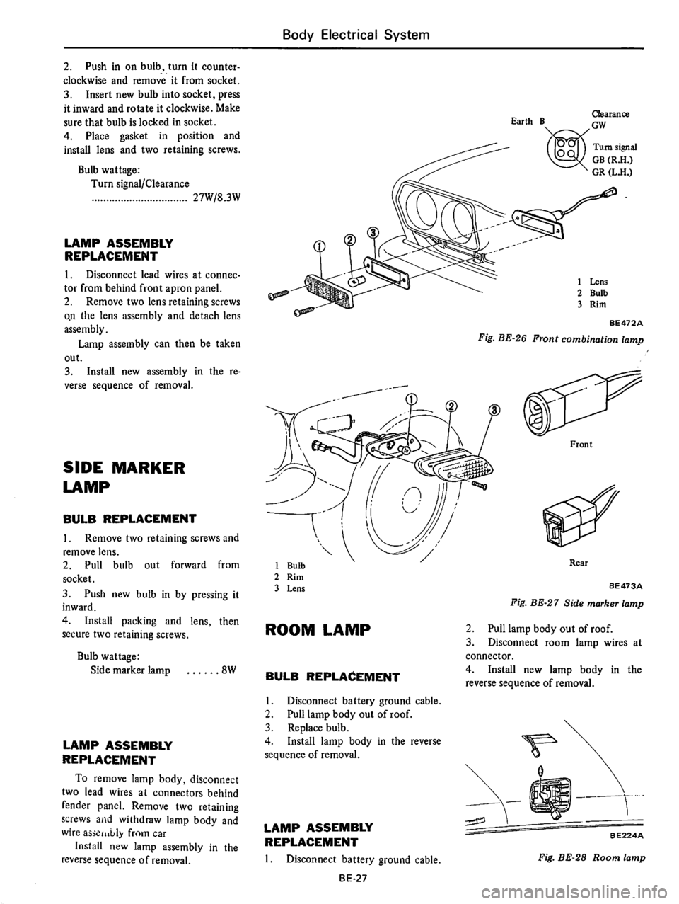 DATSUN 710 1976  Service Manual 