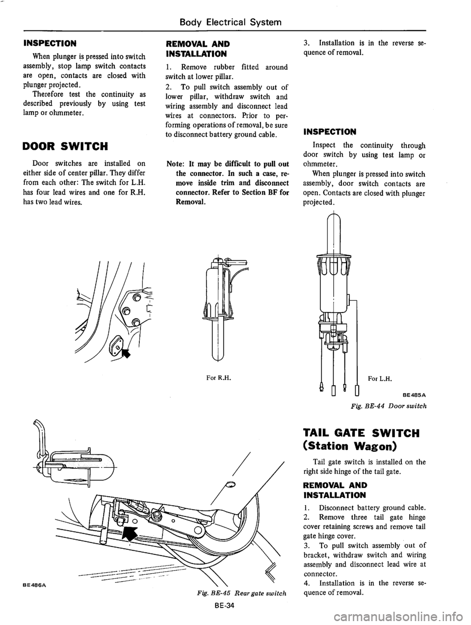 DATSUN 710 1976  Service Manual 