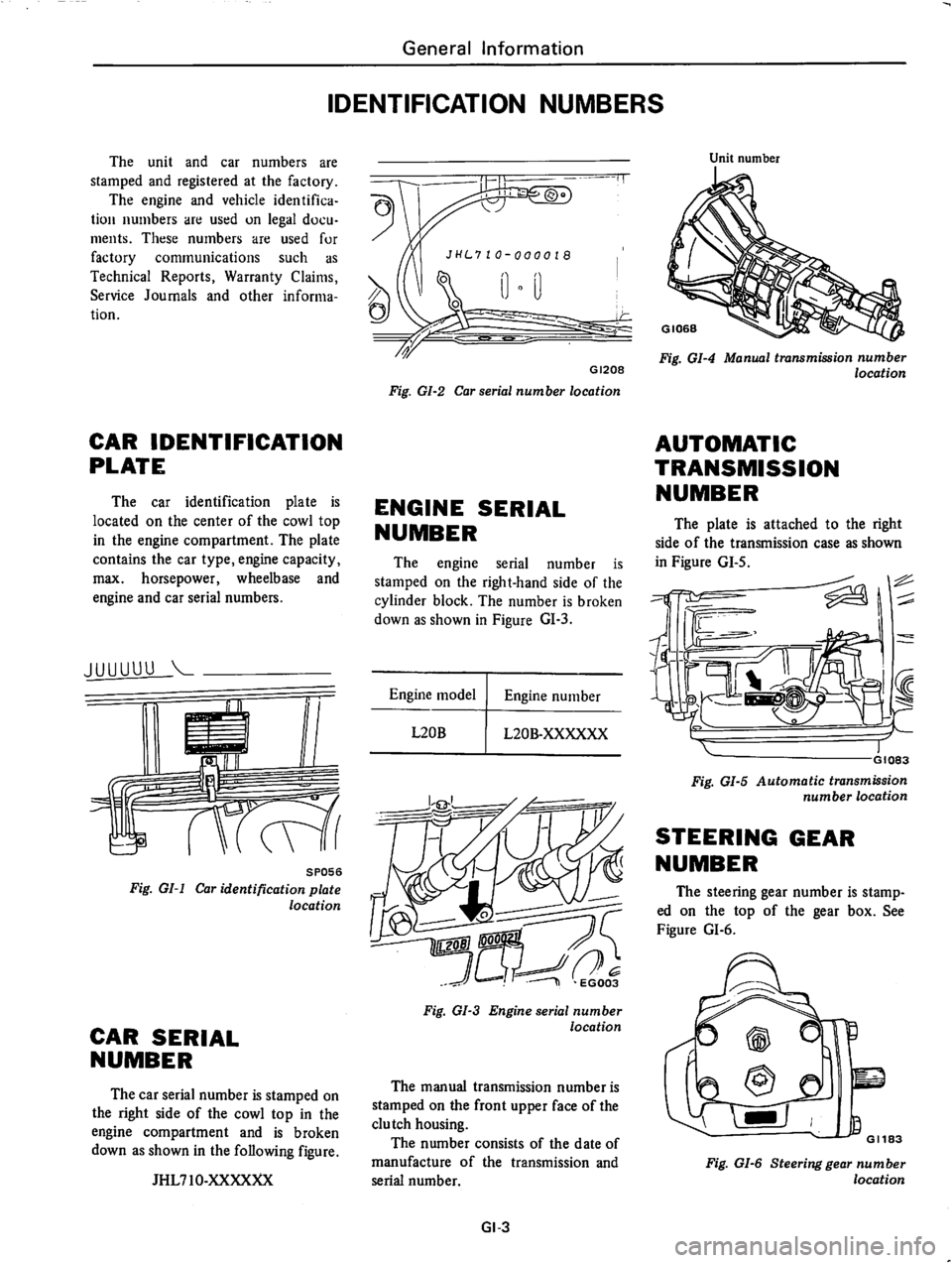 DATSUN 710 1976  Service Manual 