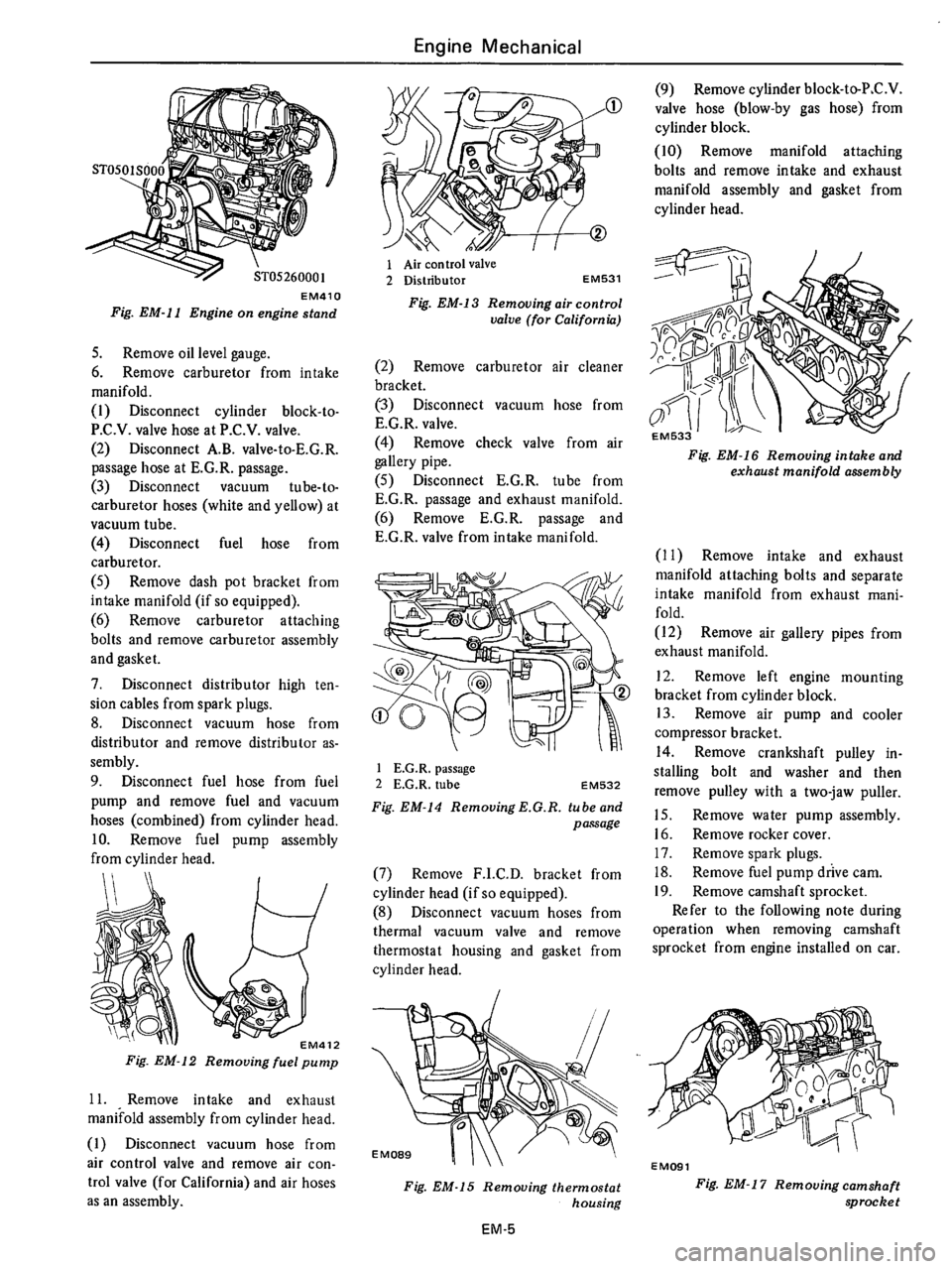 DATSUN 710 1976  Service Manual 