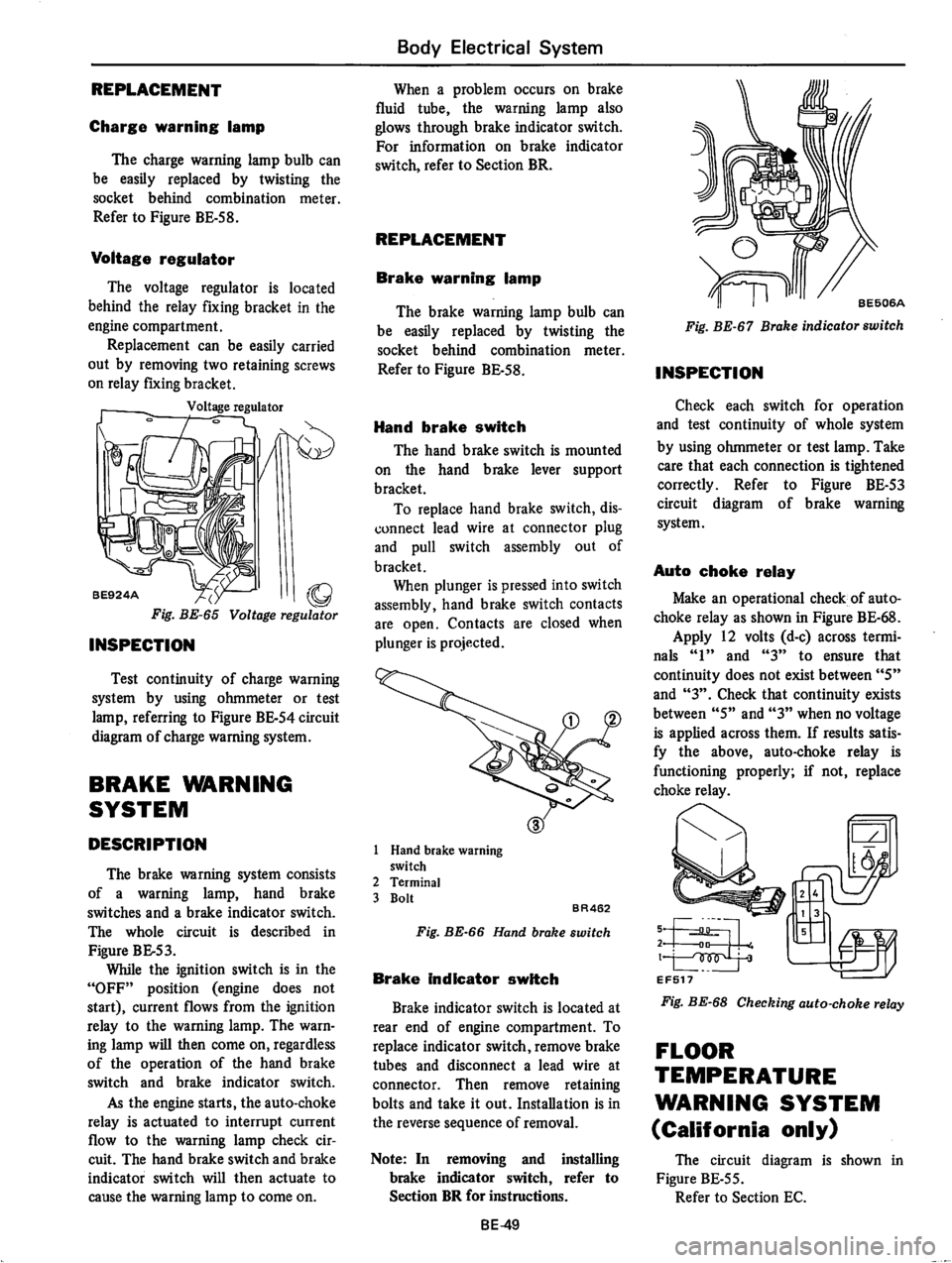 DATSUN 710 1976  Service Manual 