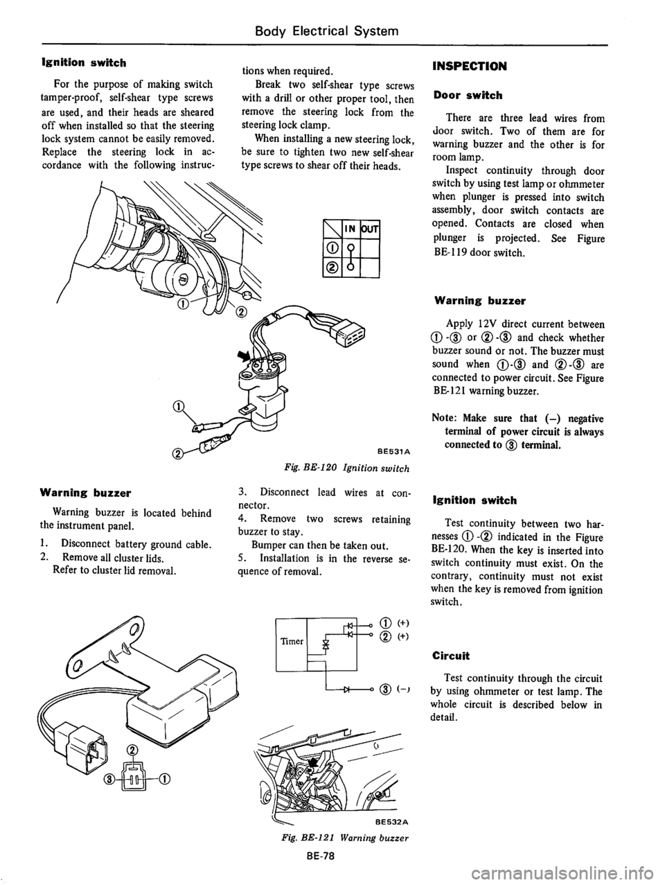 DATSUN 710 1976  Service Manual 