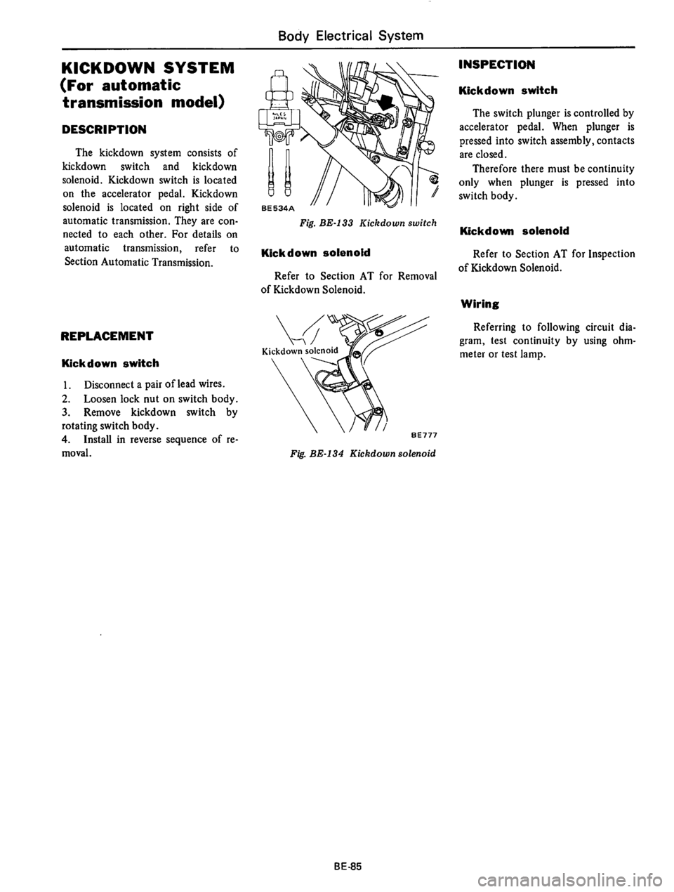 DATSUN 710 1976  Service Manual 