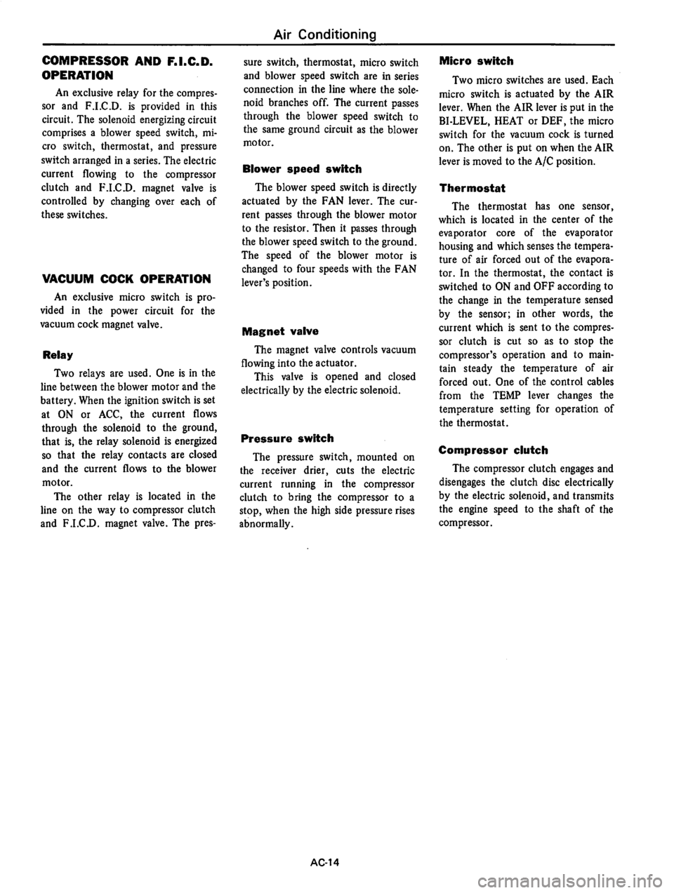 DATSUN 710 1976  Service Manual 