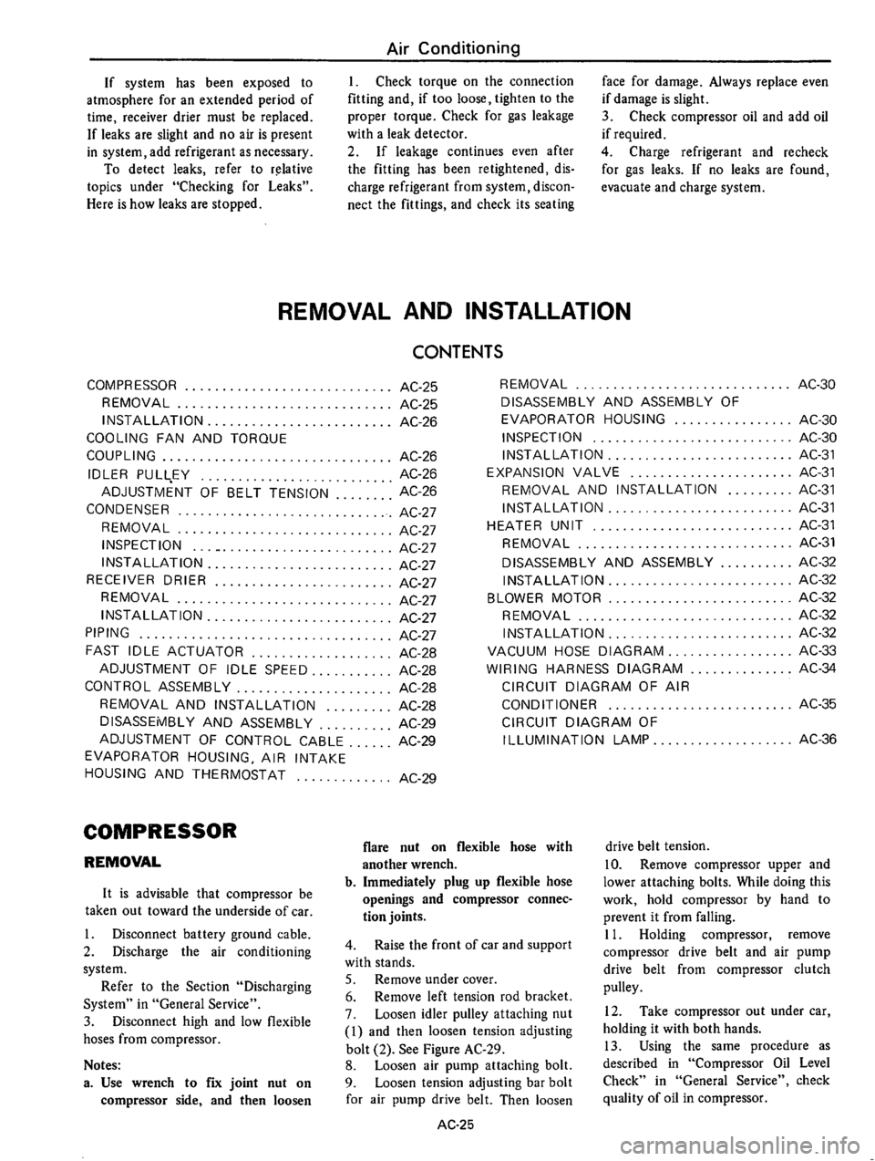 DATSUN 710 1976  Service Manual 