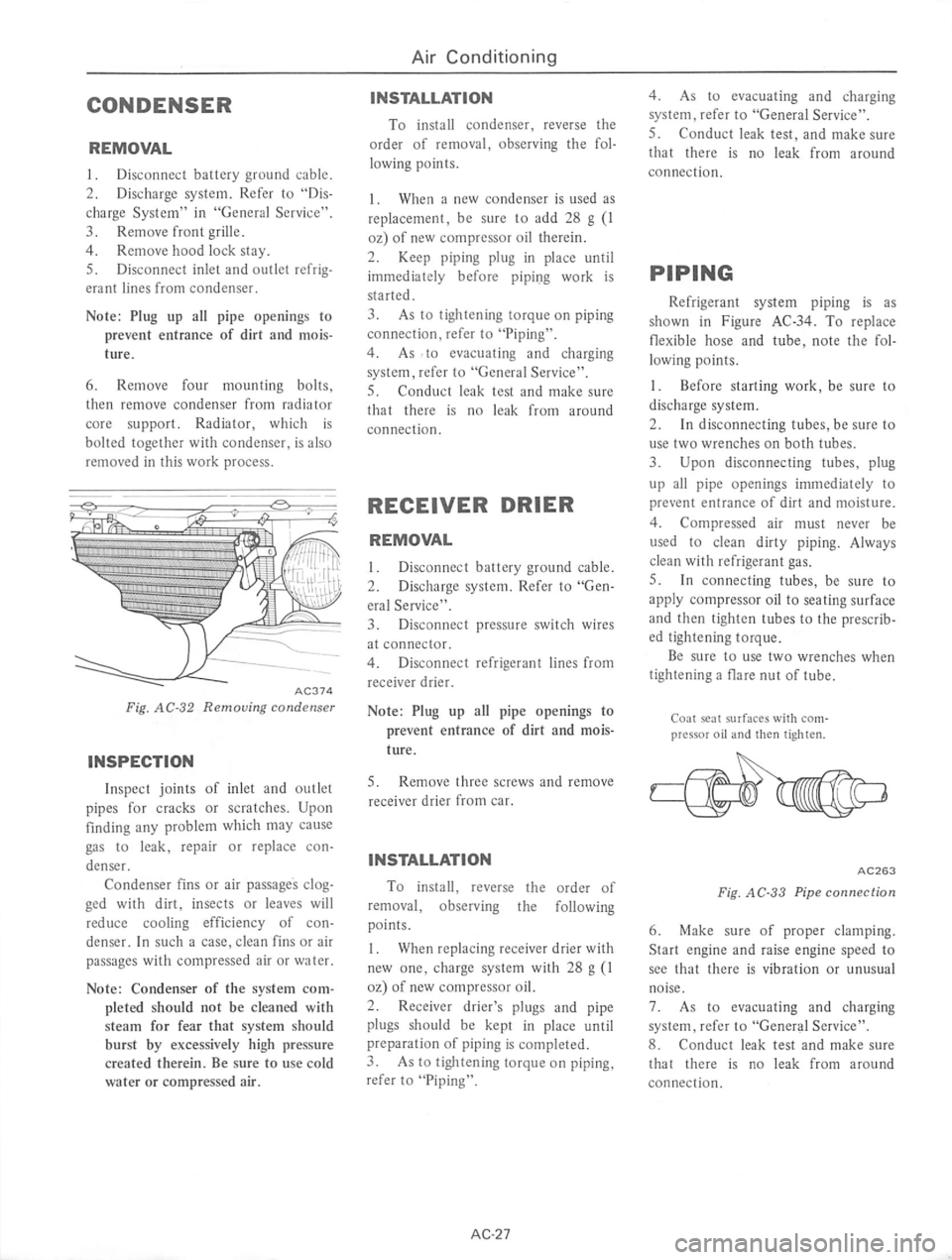 DATSUN 710 1976  Service Manual 