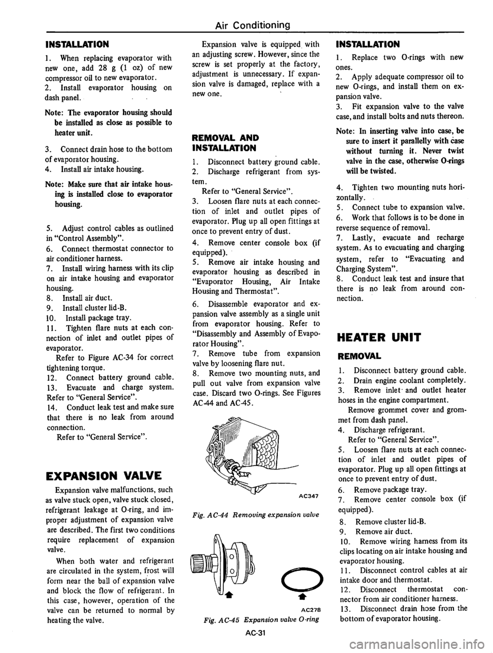 DATSUN 710 1976  Service Manual 