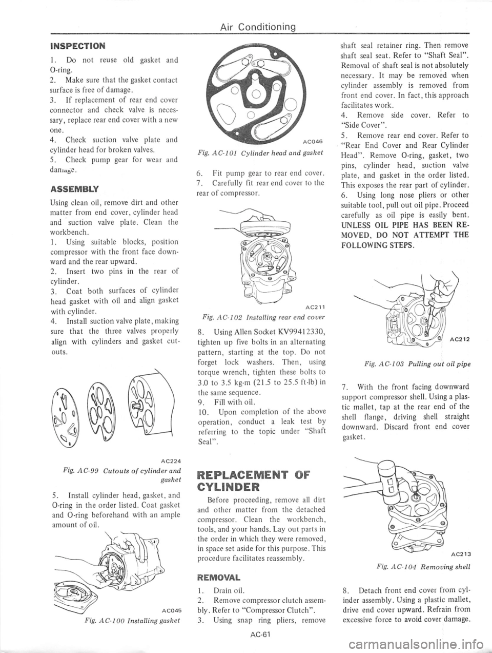 DATSUN 710 1976  Service Manual 