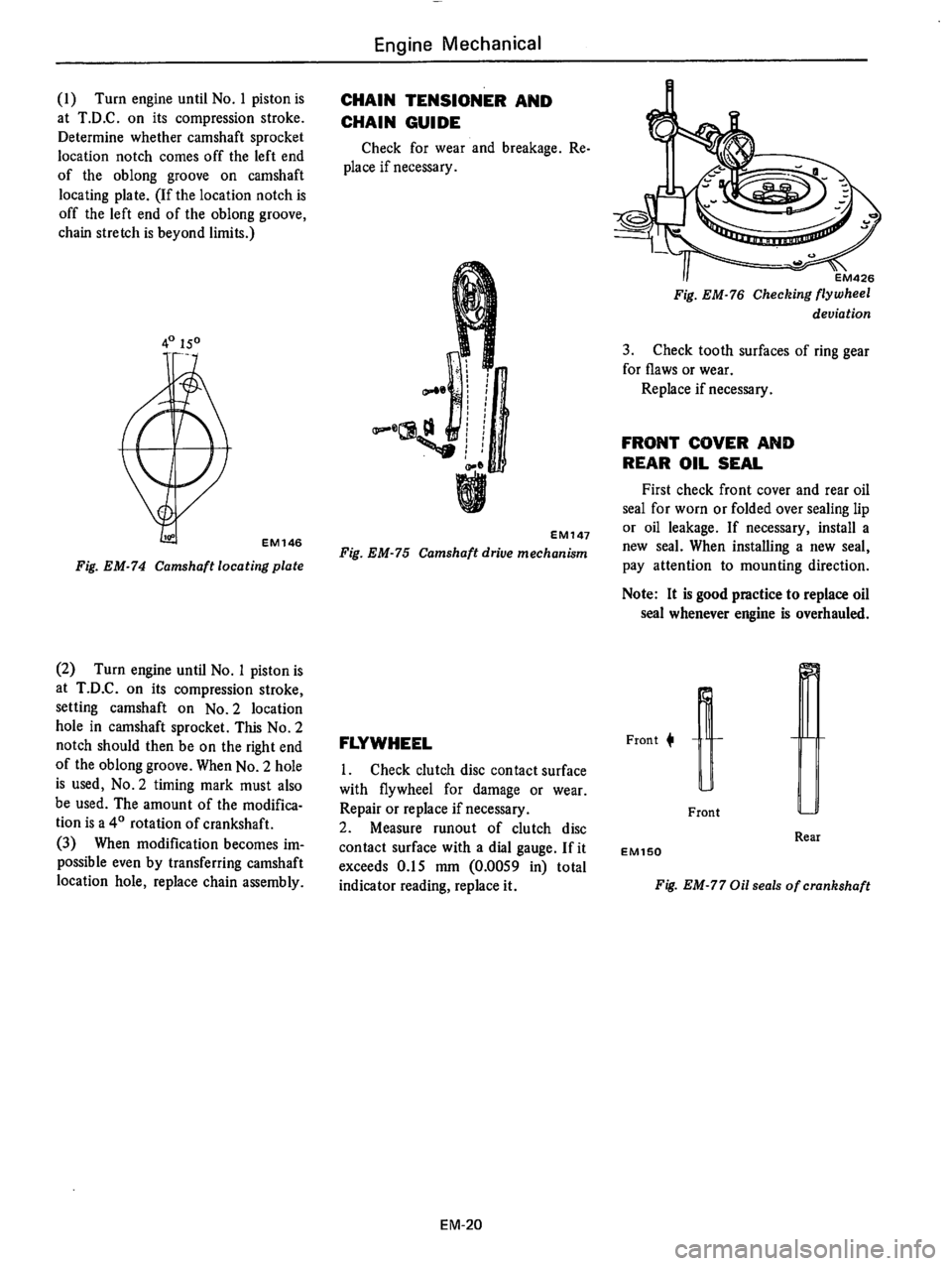 DATSUN 710 1976  Service Manual 