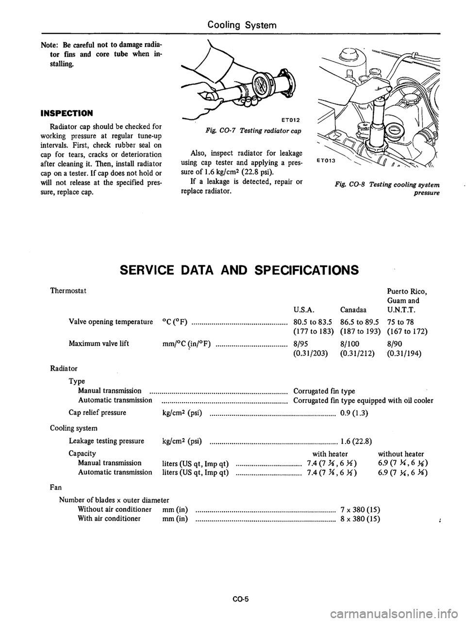 DATSUN 710 1976  Service Manual 