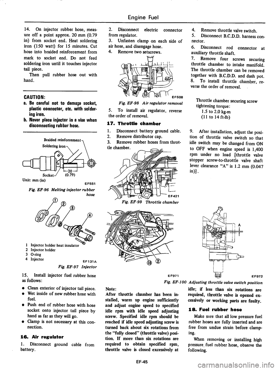 DATSUN 810 1978  Service Manual 