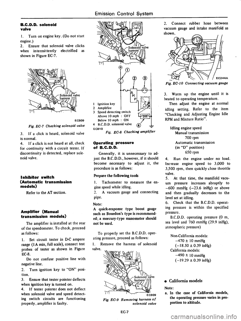 DATSUN 810 1978  Service Manual 