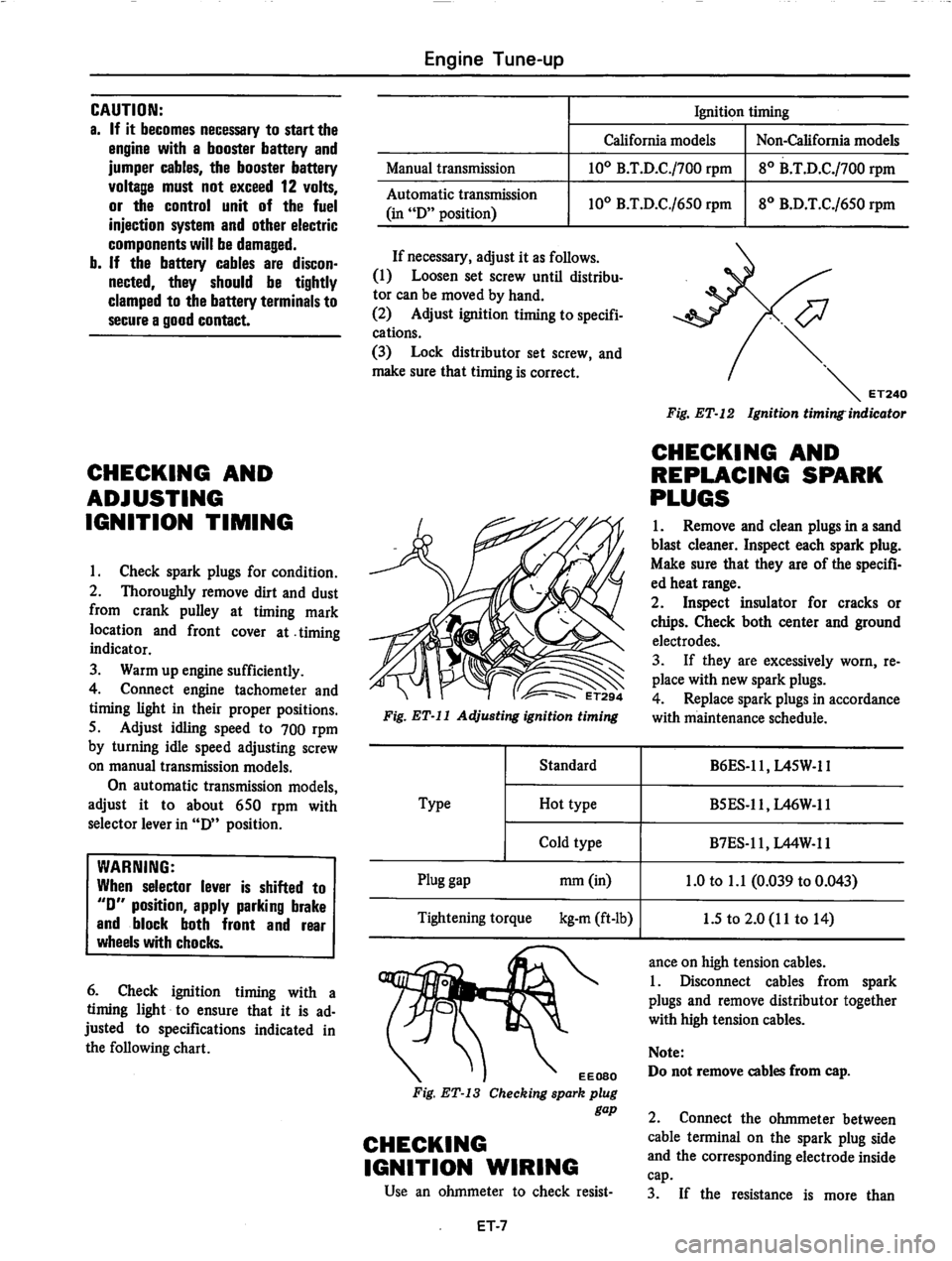 DATSUN 810 1978  Service Manual 