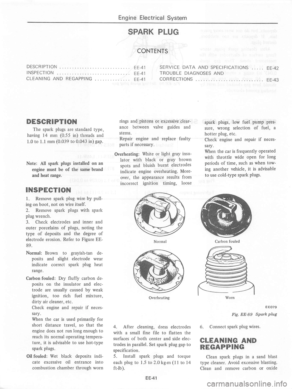 DATSUN 810 1978  Service Manual 