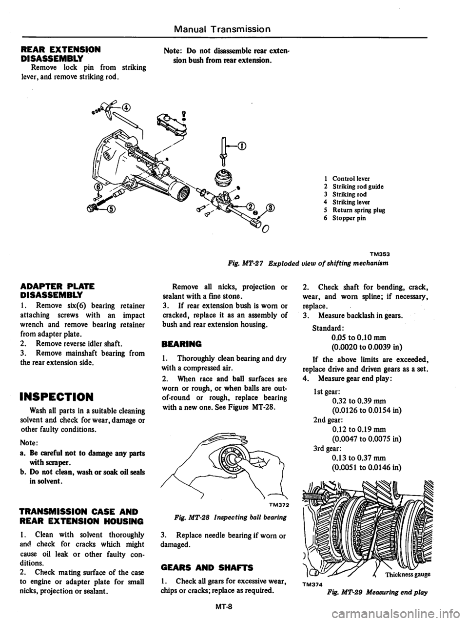 DATSUN 810 1978  Service Manual 