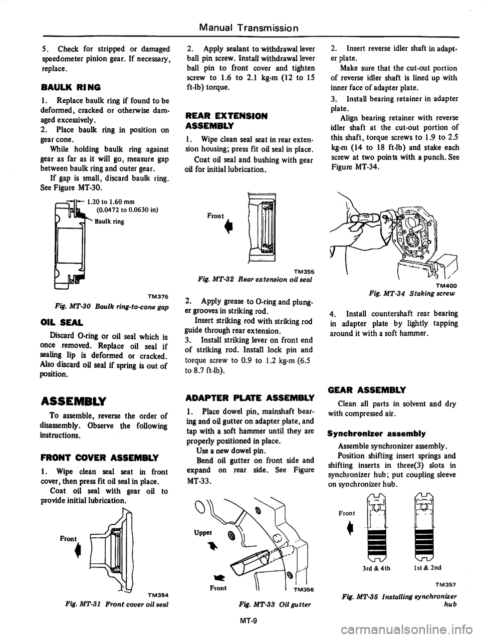 DATSUN 810 1978  Service Manual 