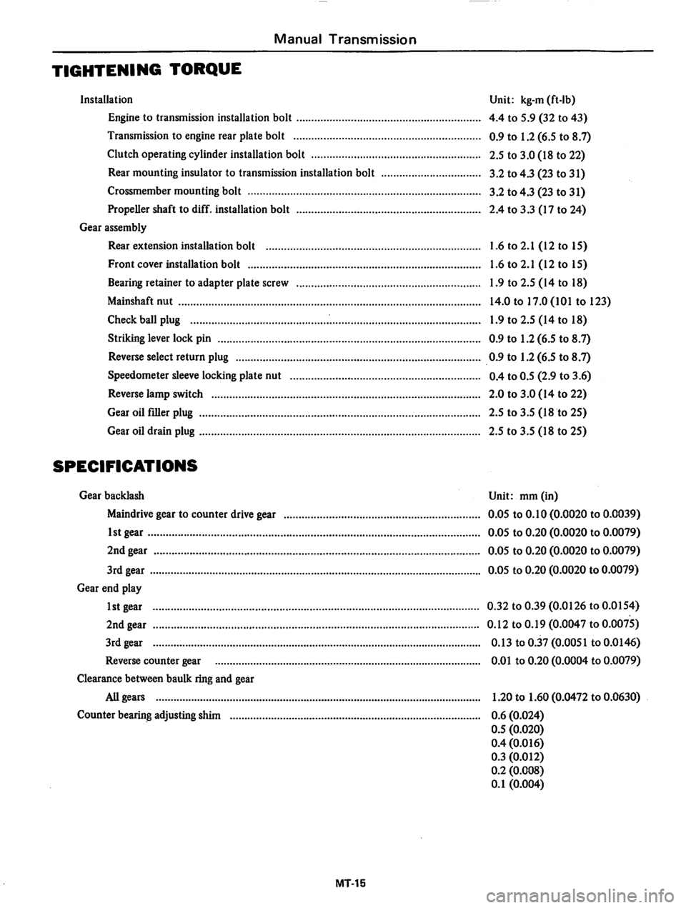 DATSUN 810 1978  Service Manual 