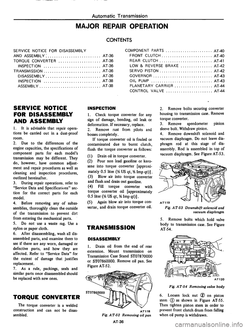 DATSUN 810 1978  Service Manual 