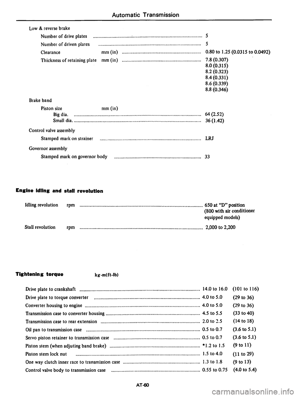 DATSUN 810 1978  Service Manual 