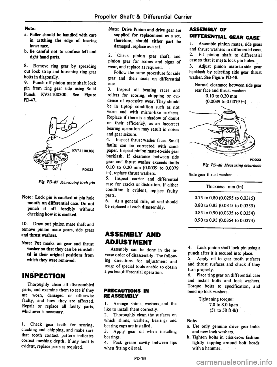 DATSUN 810 1978  Service Manual 
