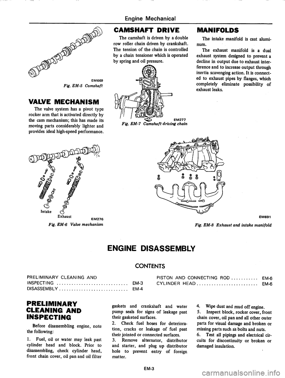 DATSUN 810 1978  Service Manual 