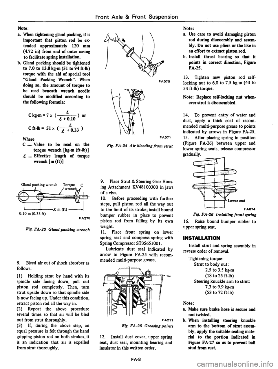 DATSUN 810 1978  Service Manual 